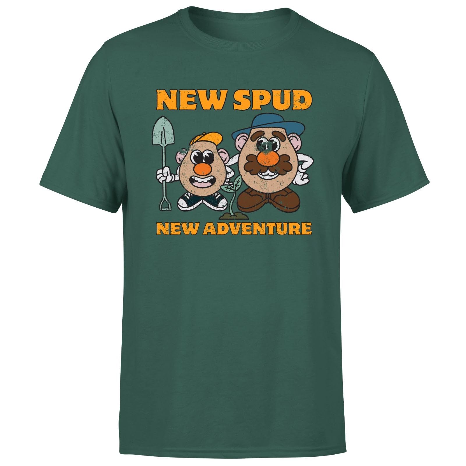 Zavvi Unisex Multi Mr. Potato Head New Spud, New Adventure Men's T-Shirt - Green Xl