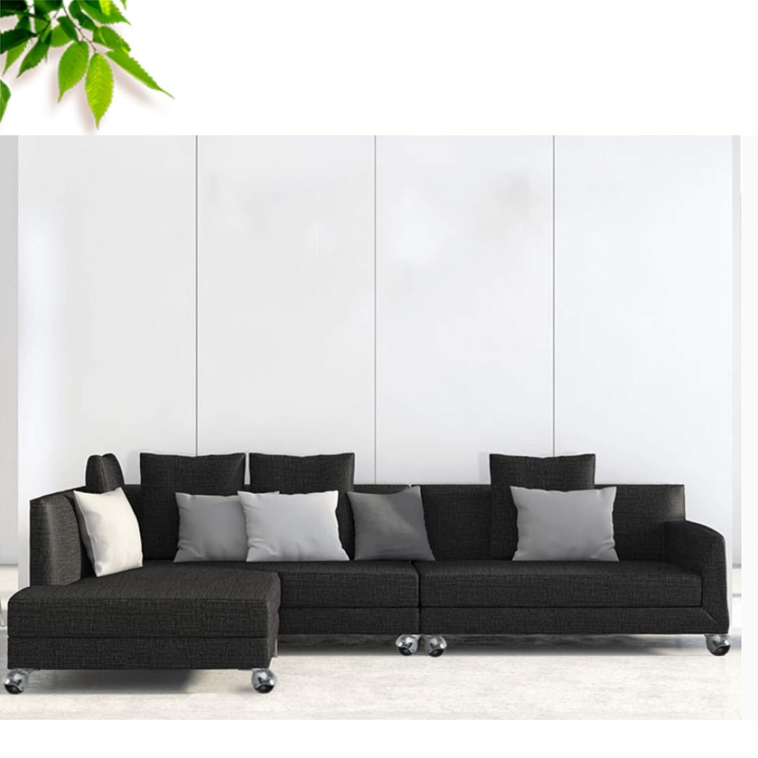 交換用キャスターホイール、ボールキャスターホイール移動キャスターホイール、家具用スイベルホイール、TPRトロリーホイール、プレート付