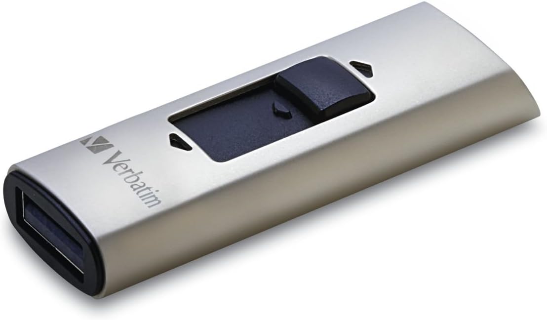 Bеѕt Quаlіtу 🔥 Verbatim 256GB Store 'n' Go Vx400 USB 3.0 Flash Drive - Silver Blасk Frіdау - 80% оƒƒ Verbatim 256GB Store 'n' Go Vx400 USB 3.0 Flash Drive - Silver