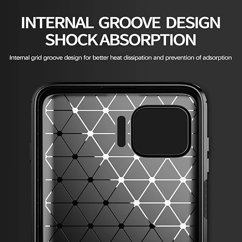 Miniatura 3 de KOARWVC Funda para Moto G 5G PlusMoto One 5GMoto One 5G UW XT2075 Funda transparente con diseño de TPU suave Slim Flower Garden Pattern Funda