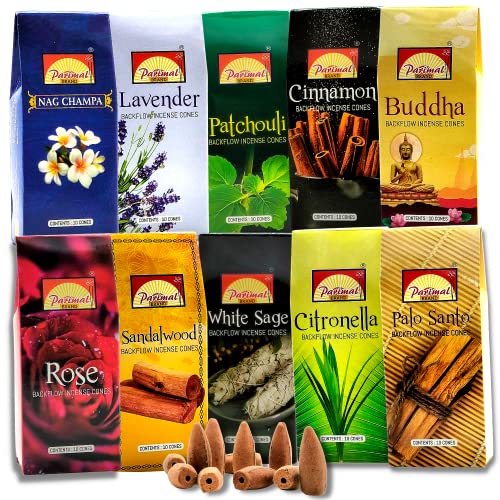 Backflow Incense Cones for Waterfall - [Improved]...