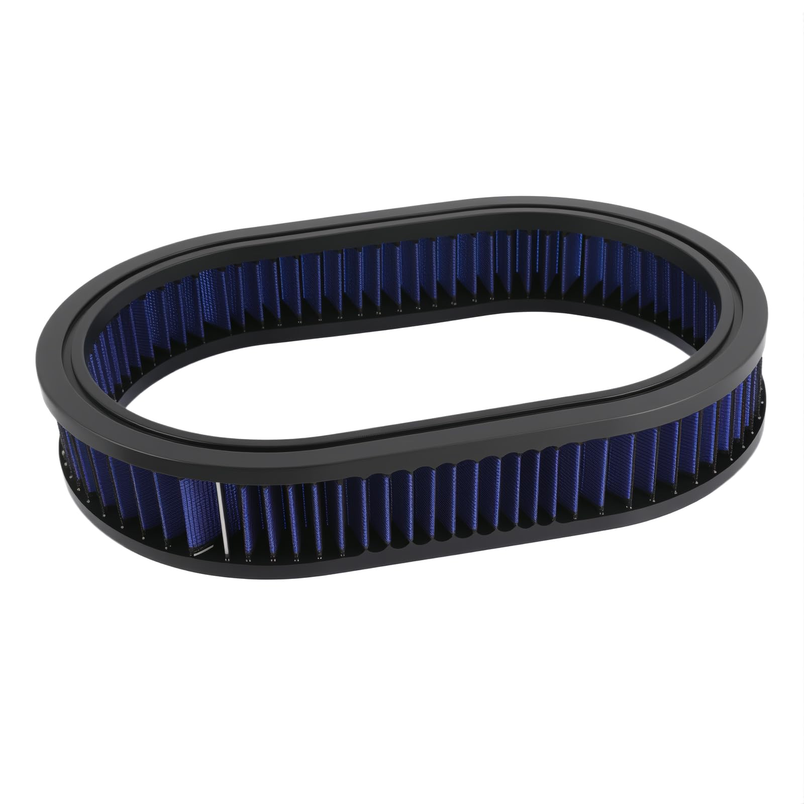 SeaEagles 12" X 2" Oval Reusable Washable Air Cleaner Filter Element (BLUE)