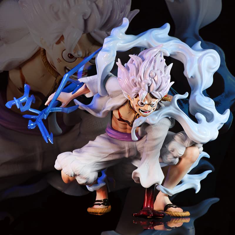 Funfob One Piece Monkey D Luffy Gear 5 Action Figure Height - 19CM PVC Multicolour Collectible Figurine Manga Otaku (Gear 5 Punch Prem) (B0CQJP228T) Amazon Price History, Amazon Price Tracker
