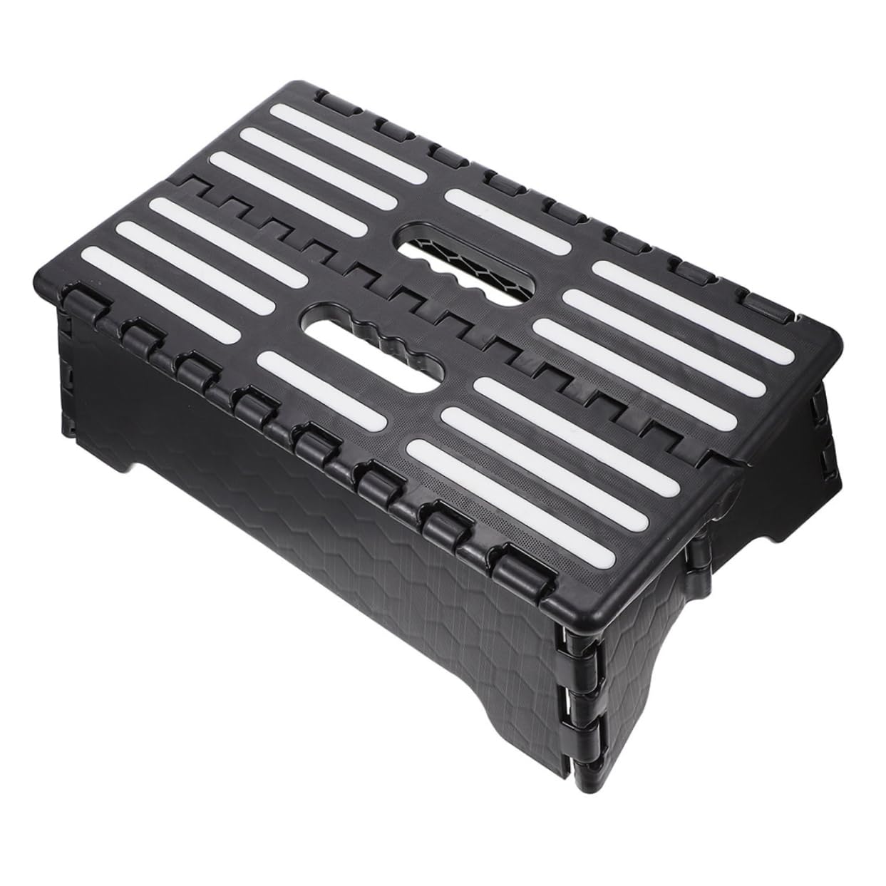 Anneome Escalera Antideslizante Portátil De Plástico PP para Personas Mayores Taburete Plegable para Cocina Fácil De Usar Casa o Jardín