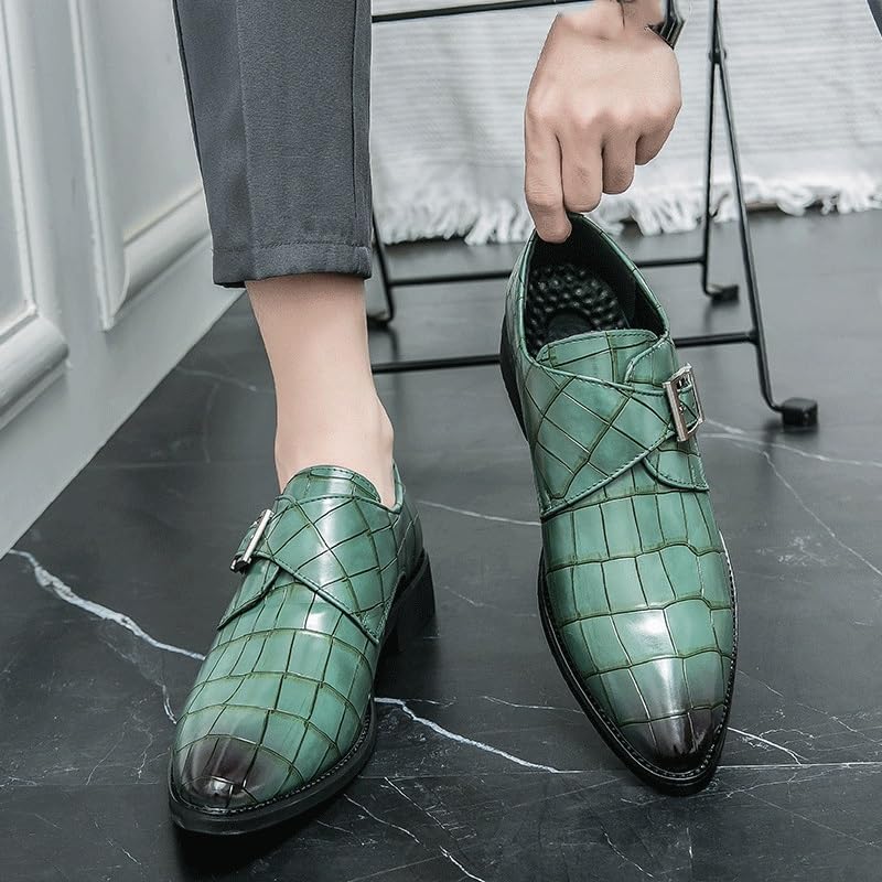 Slip on Men Dress Shoes Men Oxfords Fashion Business Dress Men Shoes Classic Men's Suits Shoes Hasp Formal Leather Shoes for Men2