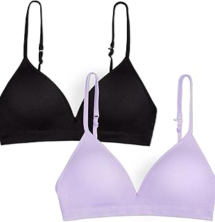 Fruit of the Loom Big Girls' Seamless Soft Cup Bra (Pack of 2) Price In India