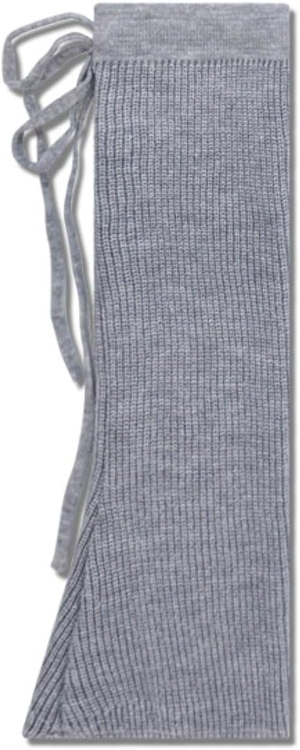 Women's Fall Winter Casual Solid Color Bow Lace-Up Cute Knit Flared Leg Warmers