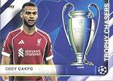 2025-26 TOPPS UEFA CLUB COMPETITIONS TROPHY CHASERS #TC-1 CODY GAKPO LIVERPOOL FC