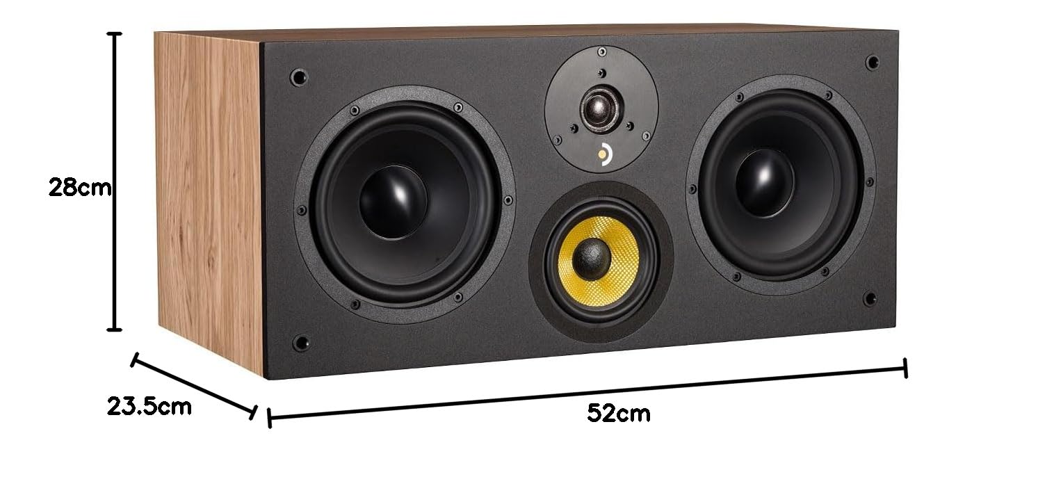 Davis Acoustics Ariane C2 Rovere Chiaro (Light Oak) - Centrale 3 Vie/4 Altoparlanti