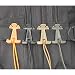 Sweetfun Tactical Gear Clip Molle Web Dominators for Outdoor Hydration Tube Backpack Straps Management Set of 4 Army Green