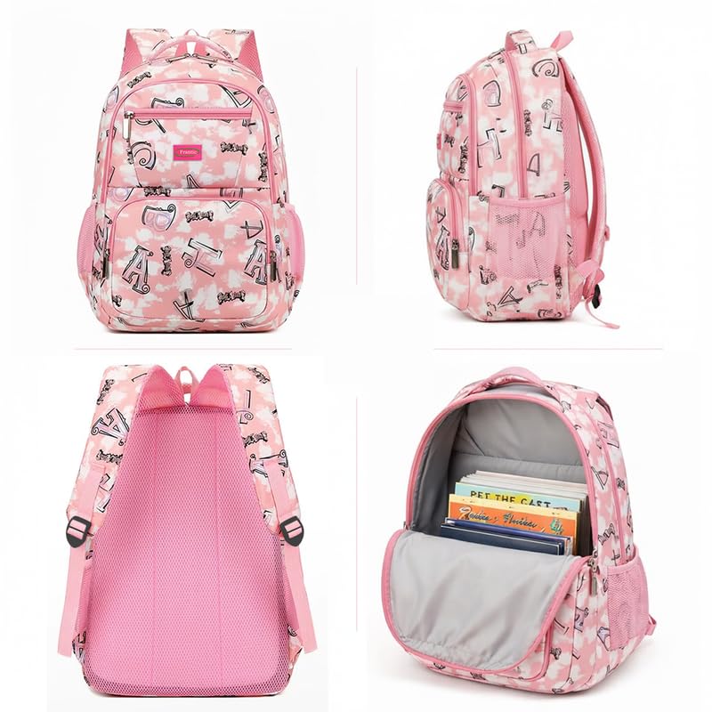 Image of Frantic Waterproof Polyester 26 L School Backpack School Bag Daypack Picnic Bag For Boys & Girl(4Zipper Parent)