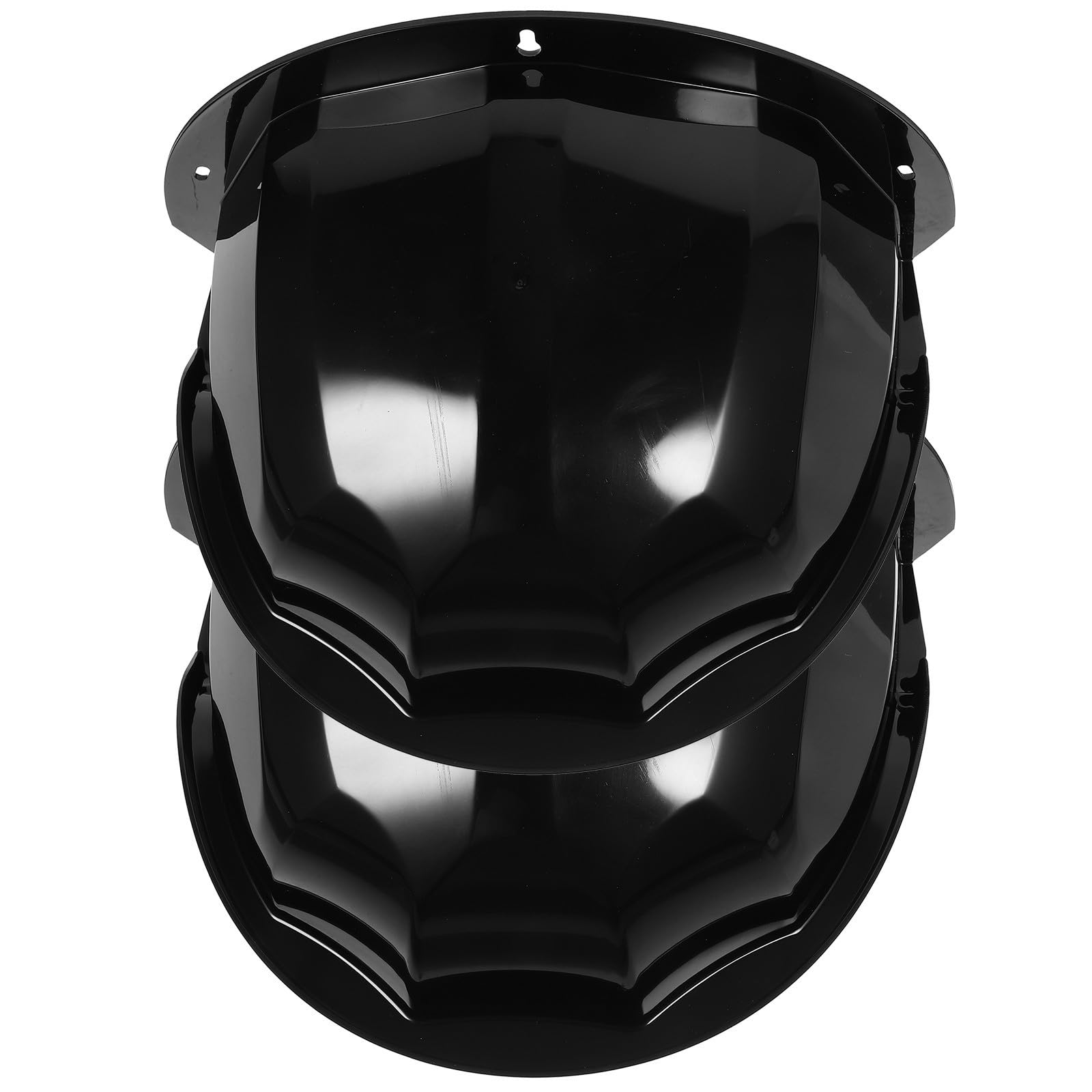 Protector de lluvia para cámara exterior negro en pack de 2 unidades 8