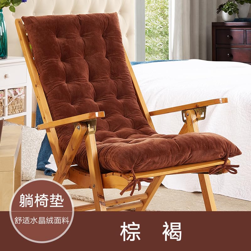 Kussen voor draaibare schommelstoel, wasbare en uv-bestendige stoelkussens, voor fauteuil Schommelstoel van rotan Opvouwbaar tuinstoelkussen Bank Tatami -mat 48x24x5inch(geen stoel