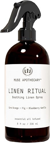 Miniatura 17 de Muse Apothecary Pillow Ritual - Rocío aromático, calmante y relajante para almohada, spray para ropa de cama y telas - Infundido con aceites