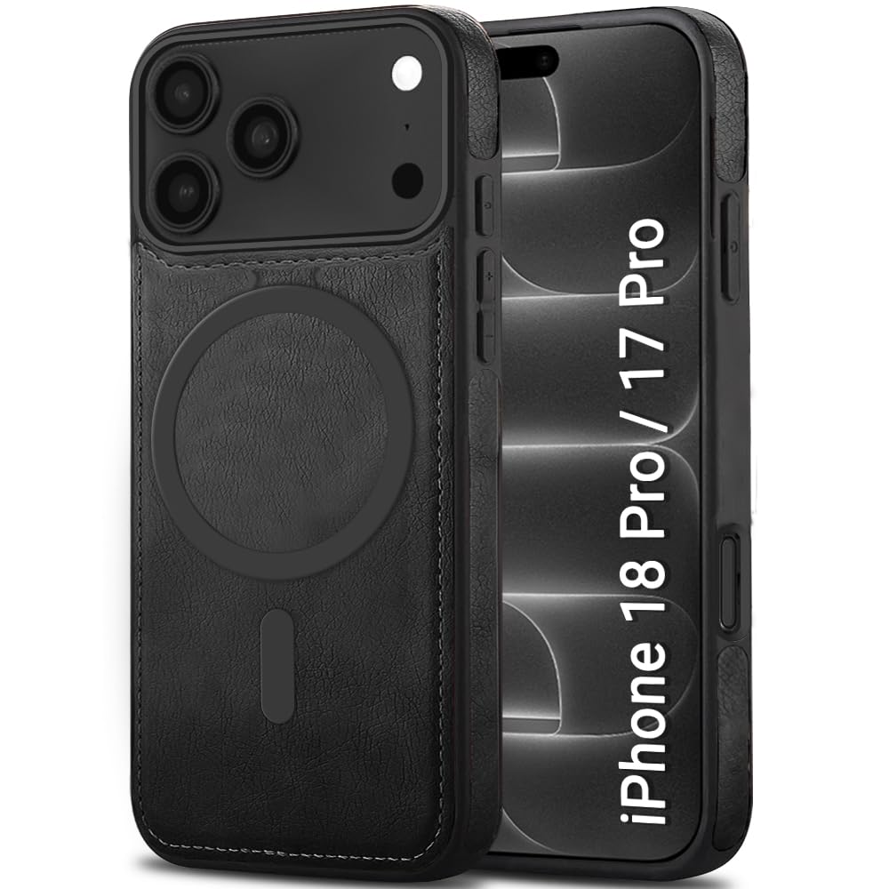 TheGiftKart Genuine Leather Finish Back Cover Case for iPhone 17 | Shockproof Design | Raised Edges for Camera & Screen Protection | Stunning Minimalist Design Back Case Cover (Chrome Sides, Brown) — Amazon image 15