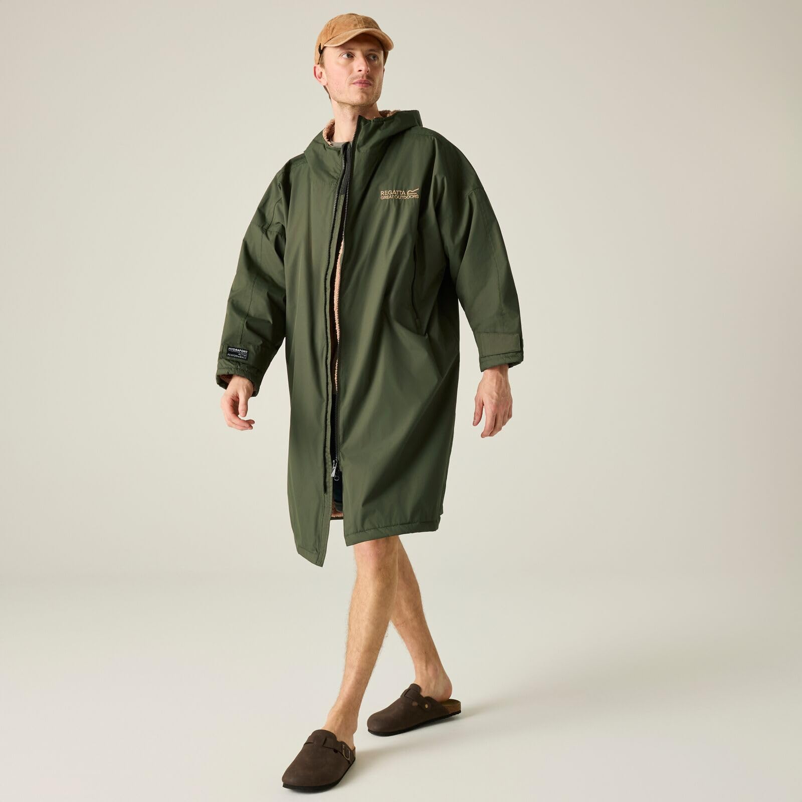 Regatta Homme Robe À Langer Imperméable, Cactus Camo
