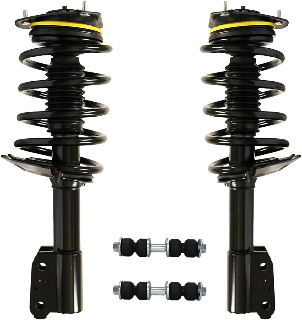 4pc Front Struts Sway Bar Links Suspension Kit