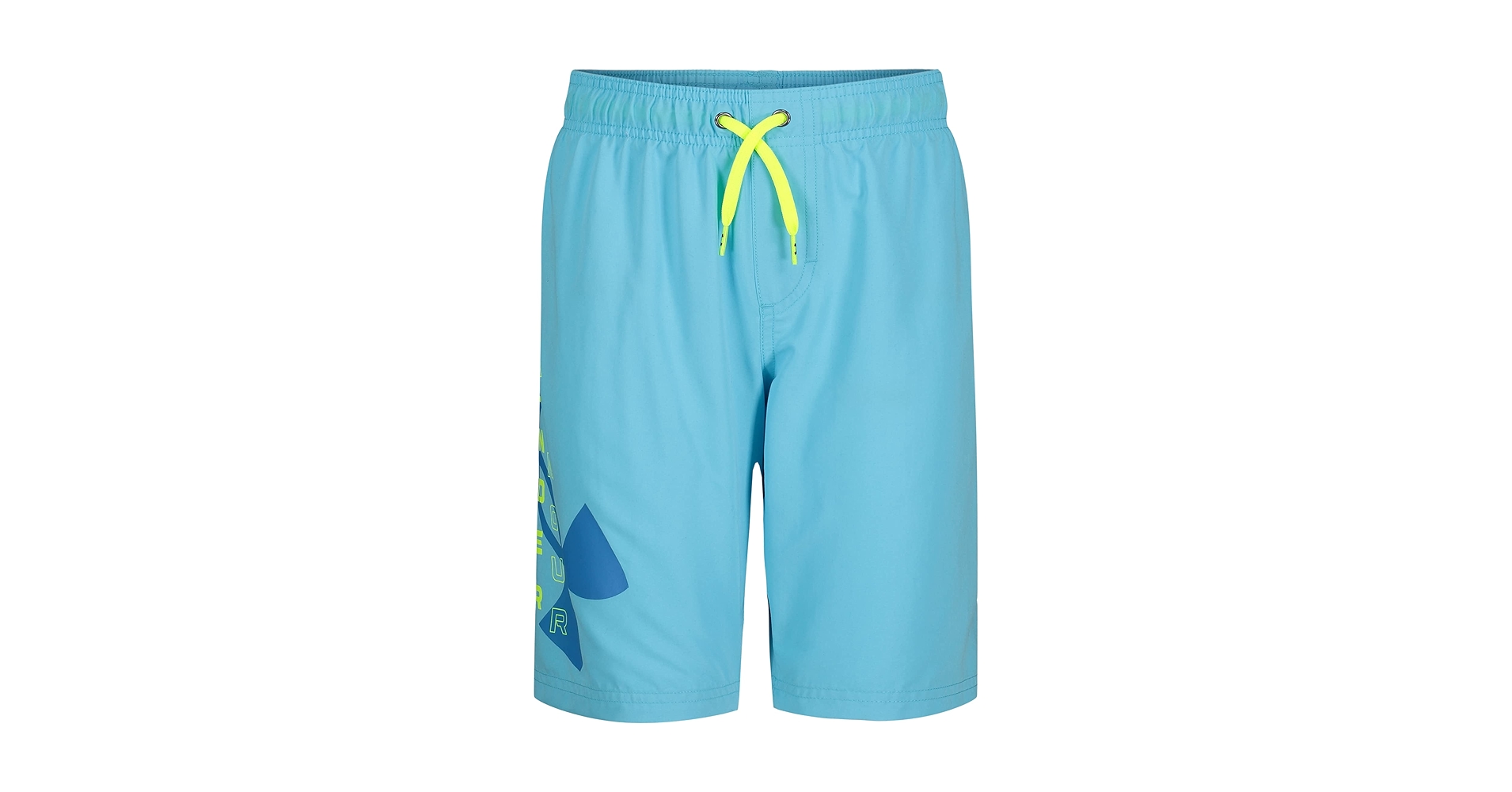 Under Armour Mens Volley Fashion Swim Trunks, Black Graphic