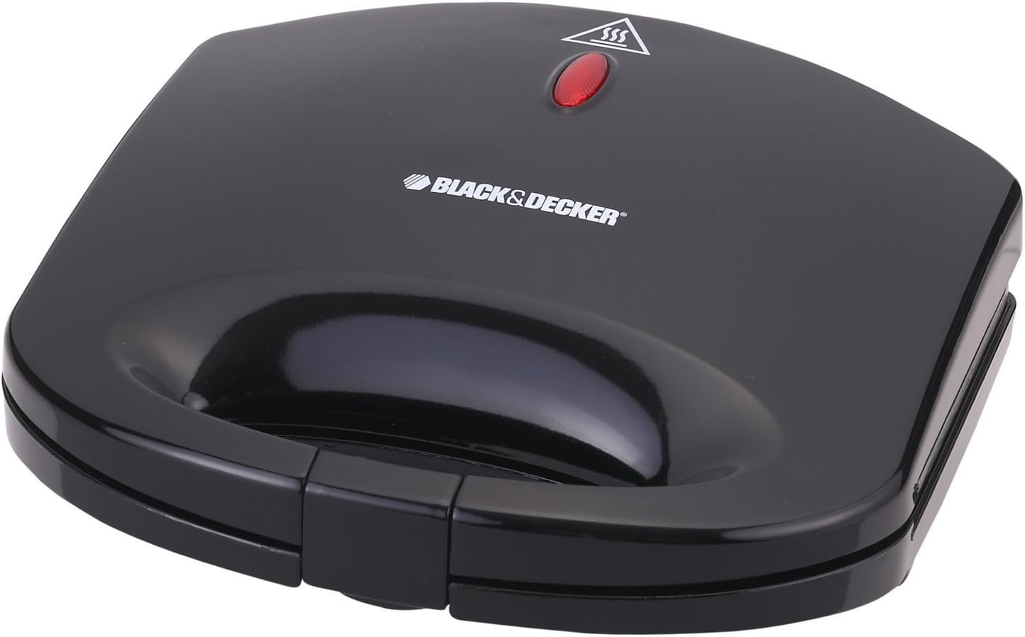 Black & Decker TS1000B5 2 Slice Sandwich Maker, 600W Black Buy