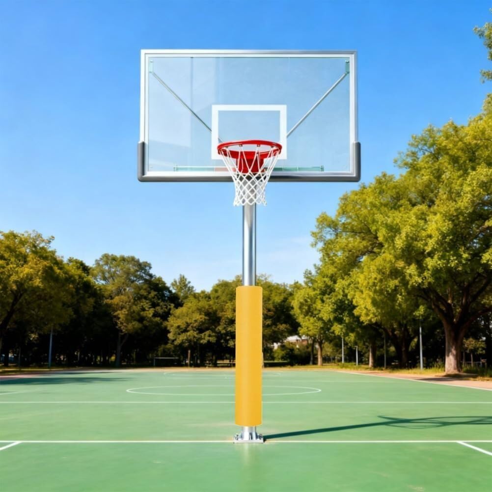 VUIKLCty Safety Column Covers Suitable For Gyms And Playgrounds Suitable For Cylindrical Columns(Yellow)