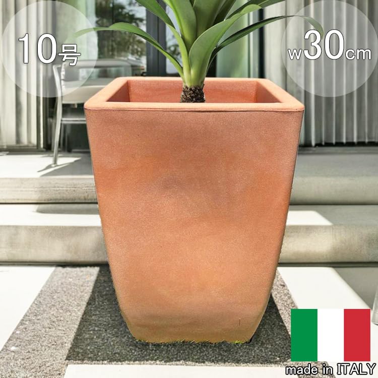 イタリア製プランター Amazon.co.jp: イタリア製 プランター ミラノ 30cm H45cm 10号相当