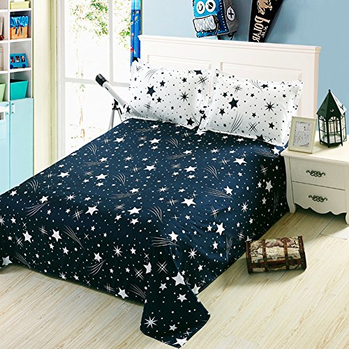 Drap plat dortoir isolant pour lit simple drapé épais 230x230cm - 2