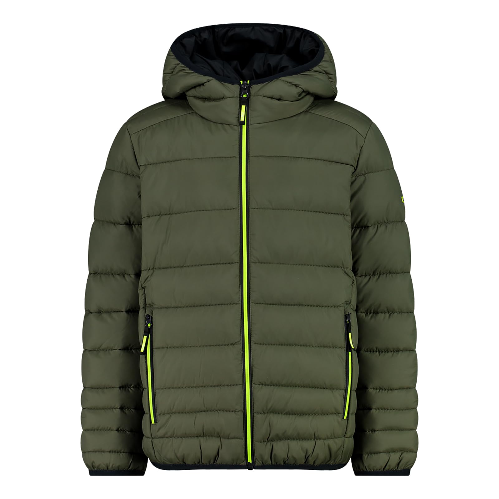 CMP Children's Nylon Jacket with Fixed Hood for Boys and Girls in Nylon with Fixed Hood