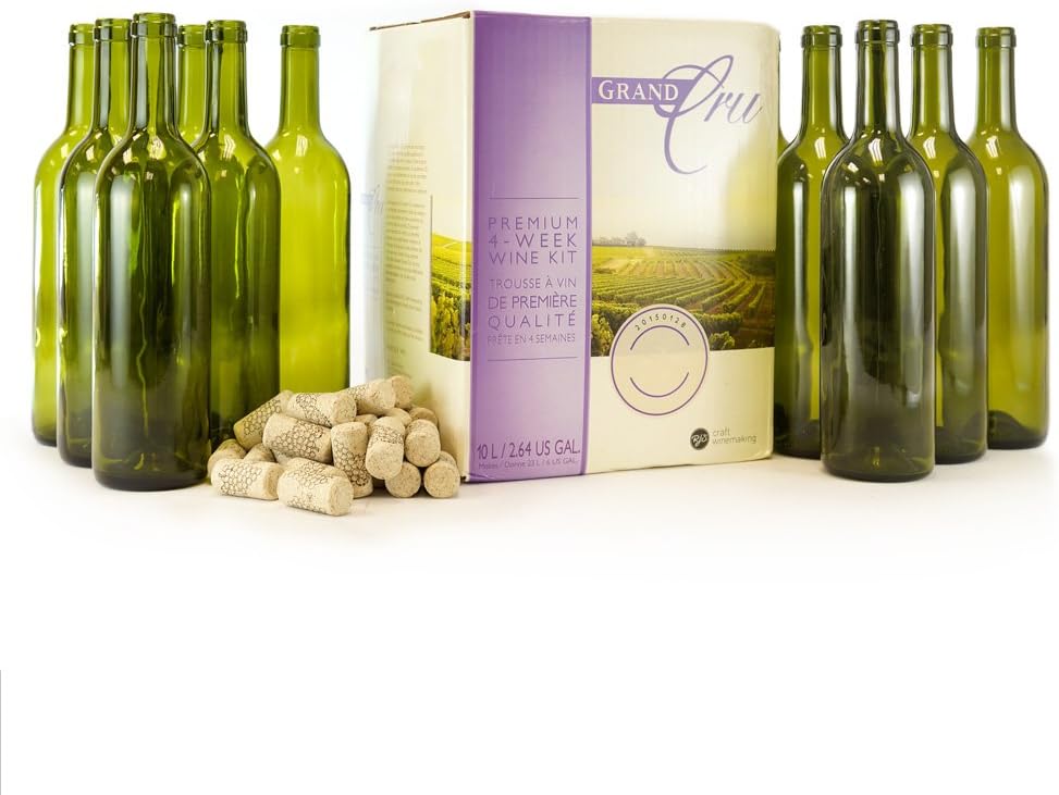 Wine Plus Kit with Chardonnay Recipe Wine Making Starter