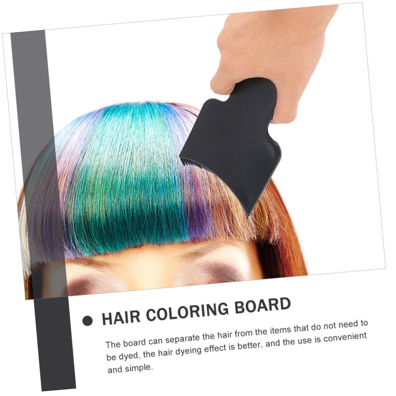 4pcs Hair Coloring Dye Treatment Boards Painting Paddles for Highlights Hairdressing Tool Salon and Home Use