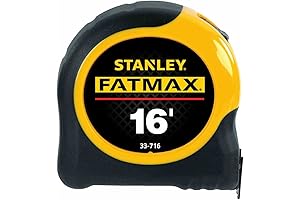 STANLEY Tools 33-716 16ft. FatMax Tape Rule: Precision in Every Measure