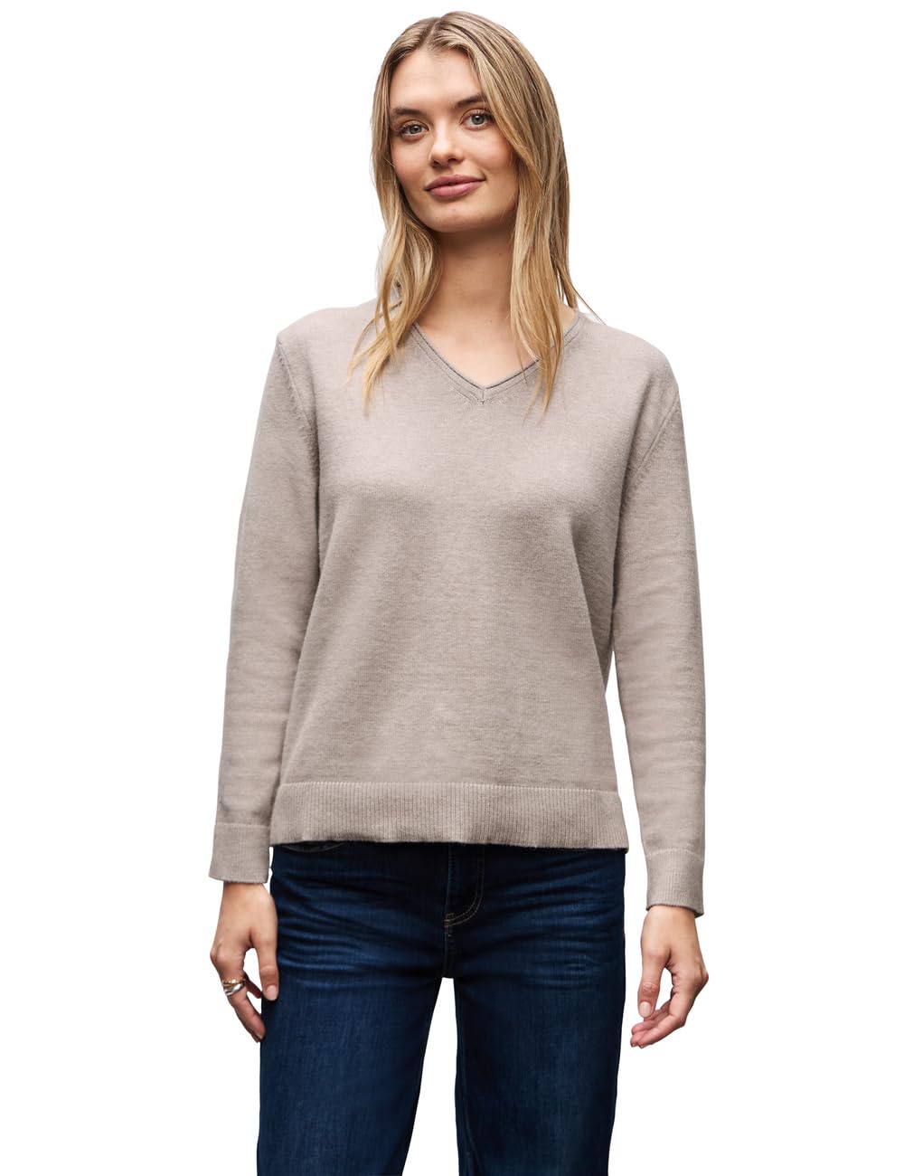 Street One Damen Kuscheliger V-Neck Pullover