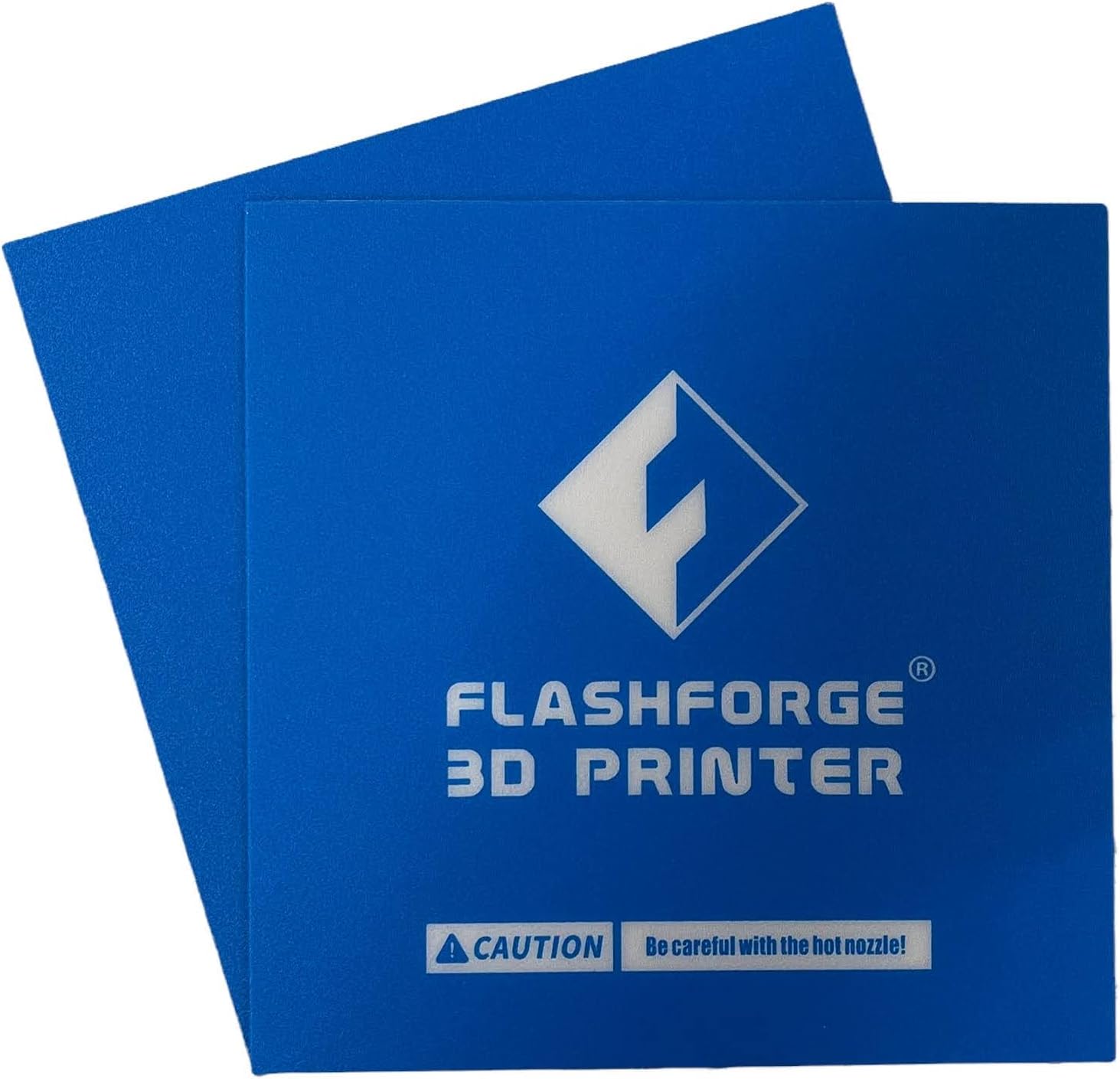 Blue Heated Bed Print Sticker for Build Plate Flashforge Finder 3D Printer 157 x 157mm (2)