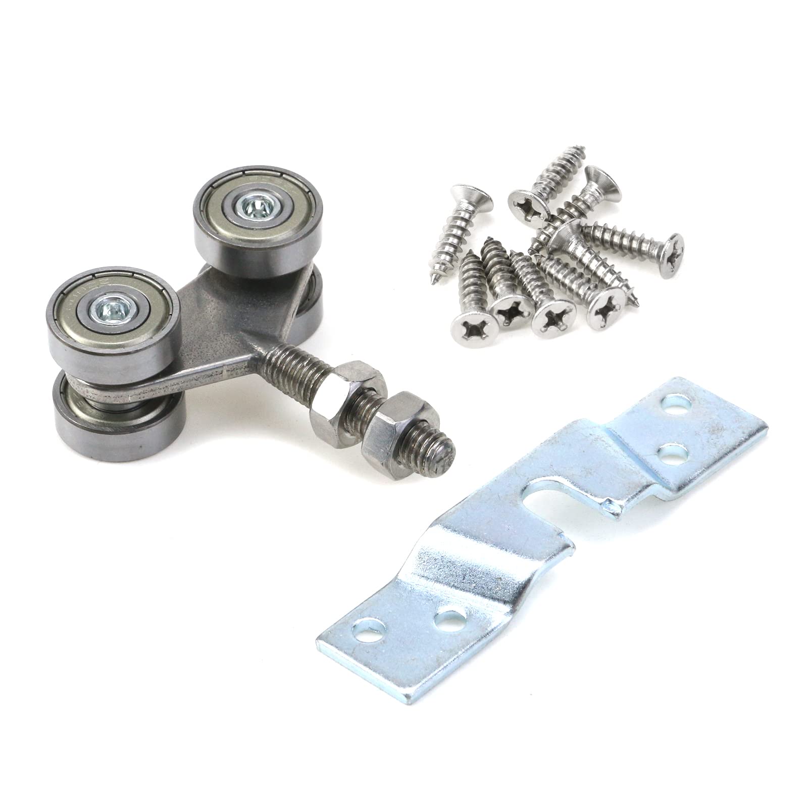 Amazon | Faotup 4輪トロリーアセンブリローラー 2個 M8ボルト