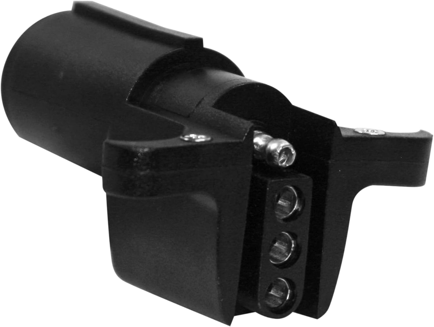 Buyers Products TC2064P プラスチックトレーラーコネクターアダプター (6ウェイラウンドから4ウェイラウンド)