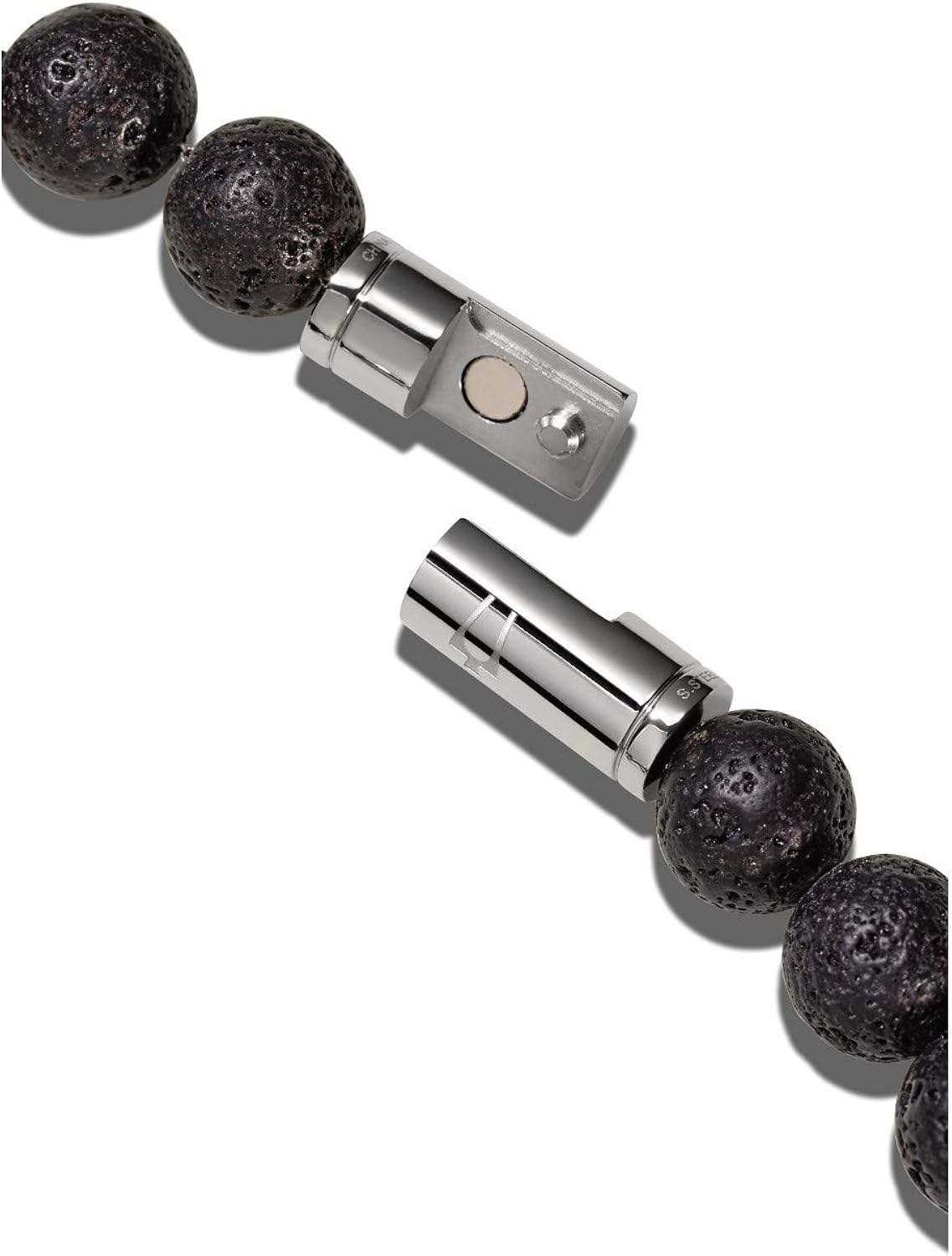 Bulova Mens Classic Beaded Bracelet: Clothing, Shoes & Jewelry