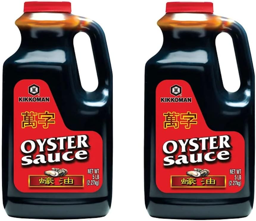 Kikkoman Oyster Flavored Sauce, No Added MSG, Green Label