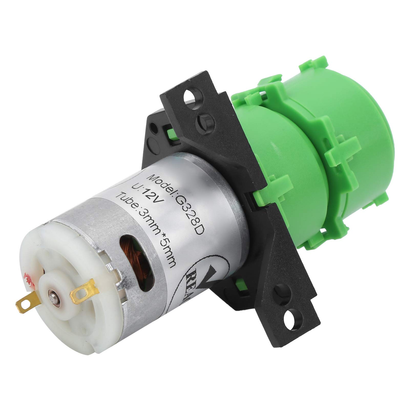 Liquid Pump Dosing Pump Peristaltic Dosing Head Fish Peristaltic Pump for Viscous NonViscous Liquids (DC12V)