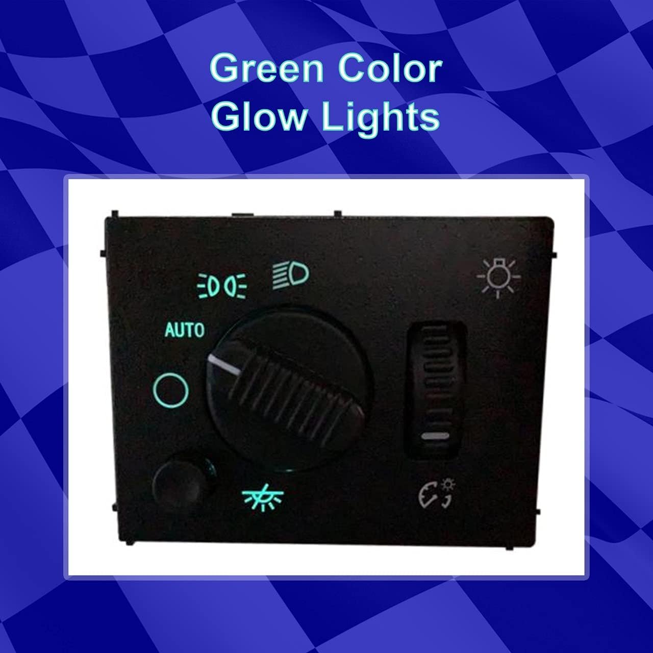 SWITCHDOCTOR Headlight Dimmer Switch for 2003-2007 Chevrolet Silverado, Sierra, Hummer H2, 2003-2006 Suburban, Tahoe, Avalanche, Yukon, Escalade