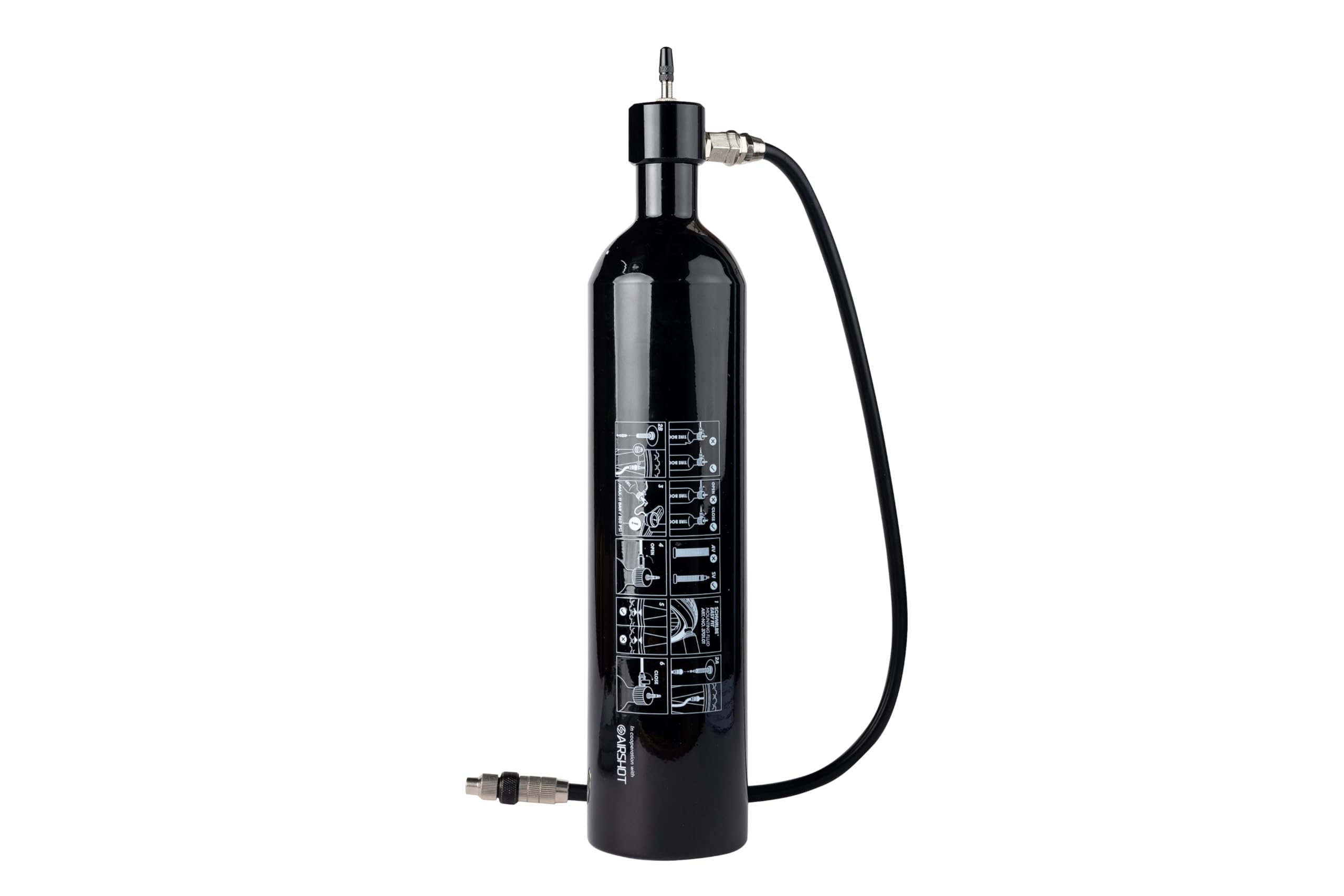 Schwalbe Talonador Tubeless Tire Booster 1.15L - Schwarz