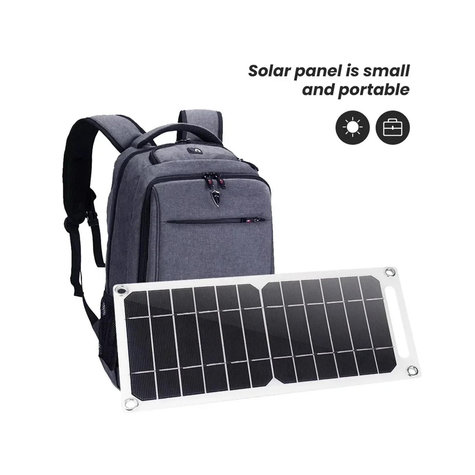 Il pannello solare con sistema di pompa dell'acqua USB 5V può essere utilizzato for gli acquari rocciosi e il pompaggio ad alta prevalenza di acqua potabile for animali domestici(3M set)