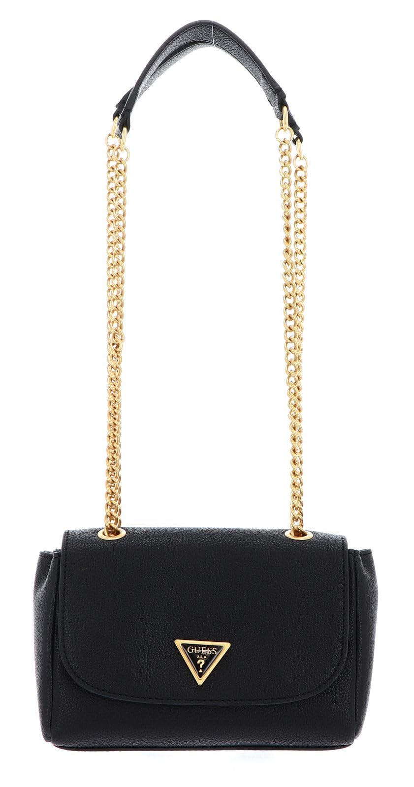 GUESS sac à épaule bandoulière Cosette Mini Convertible XBody Flap Black noir