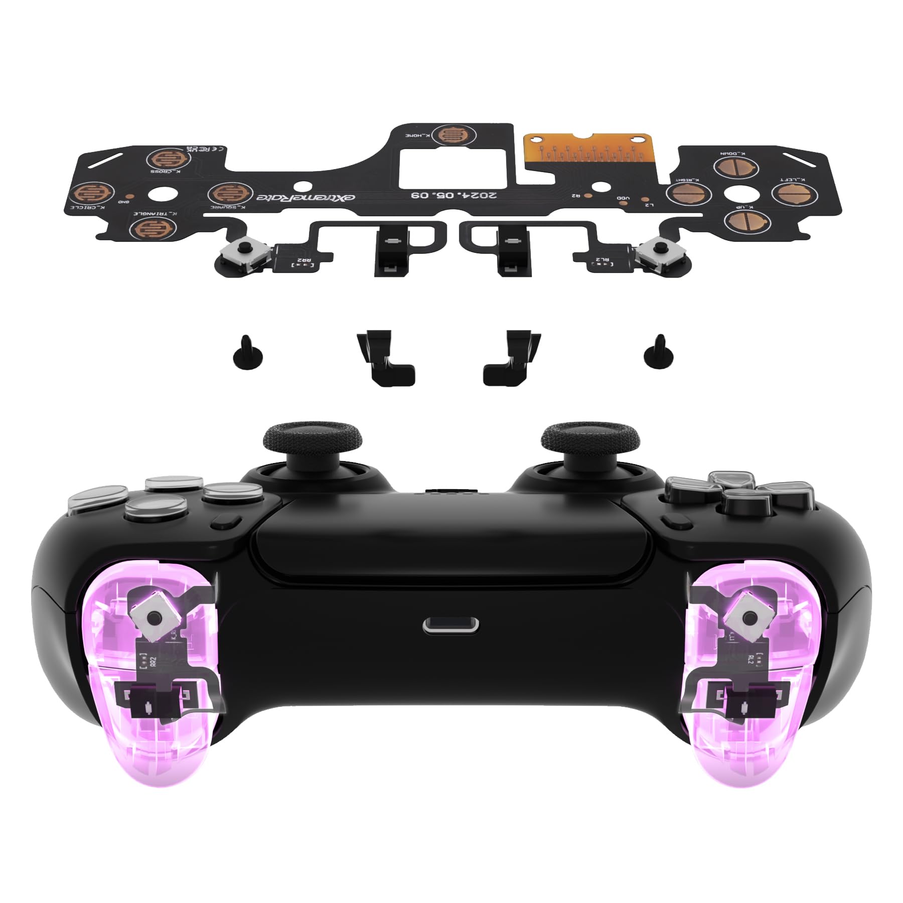 Amazon.co.jp: eXtremeRateマイクロスイッチ-ps5コントローラー