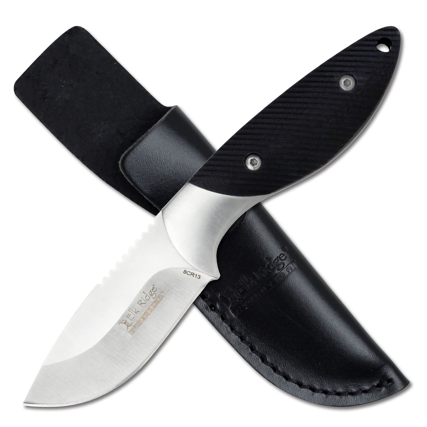 Elk Ridge Evolution Fixed Blade Knife - ERE-FIX014PL-BK