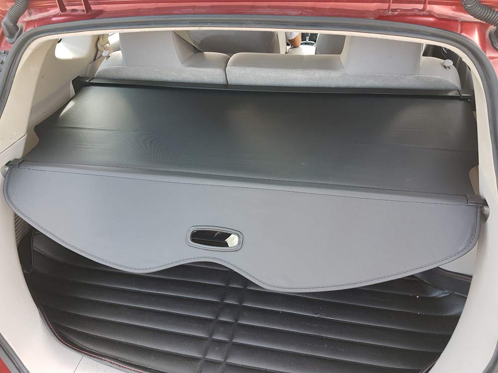 HIGH FLYING Black Trunk Cargo Cover Security Shield Fits for Nissan Rogue 2008-2013, Rogue Select 2014 2015