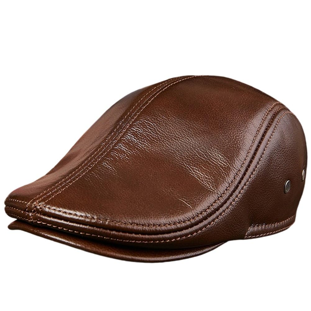 Chapeau de conducteur en cuir premium : l'art de la casquette gavroche haut de gamme