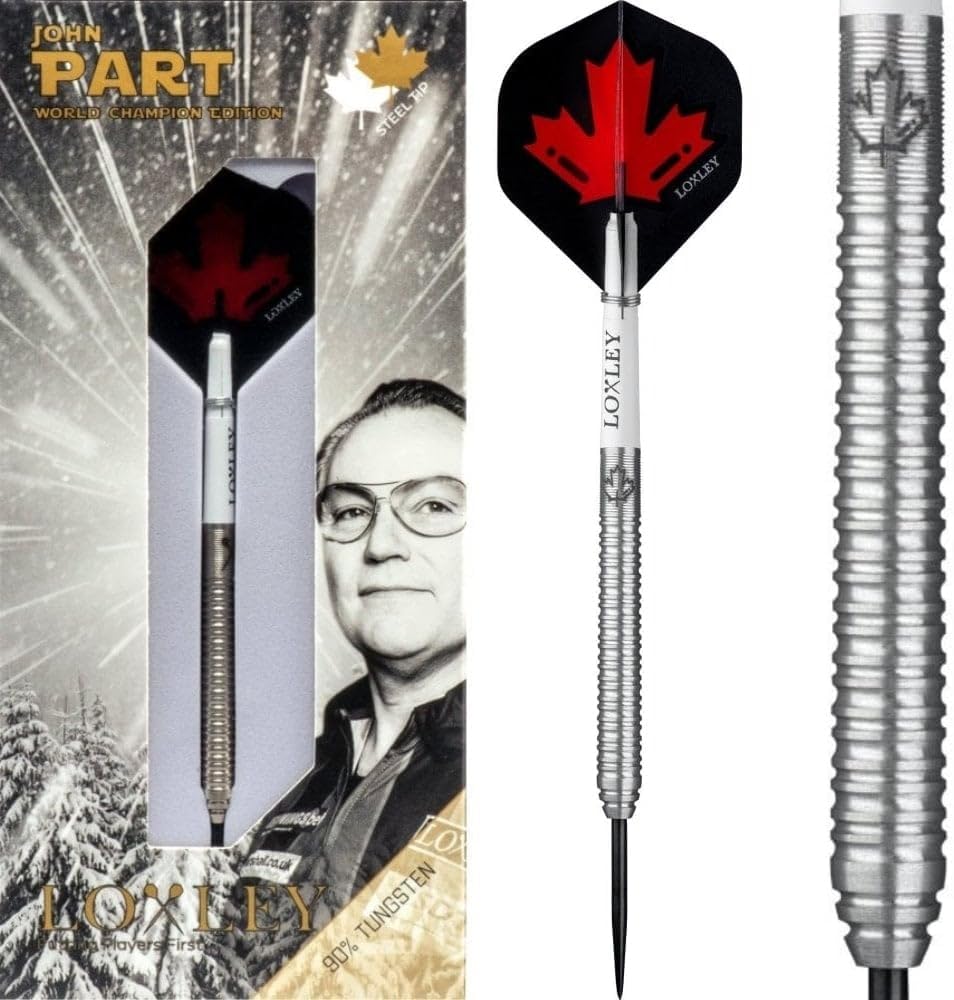 Darts product photo: Loxley John Part Signature Steel Tip Darts