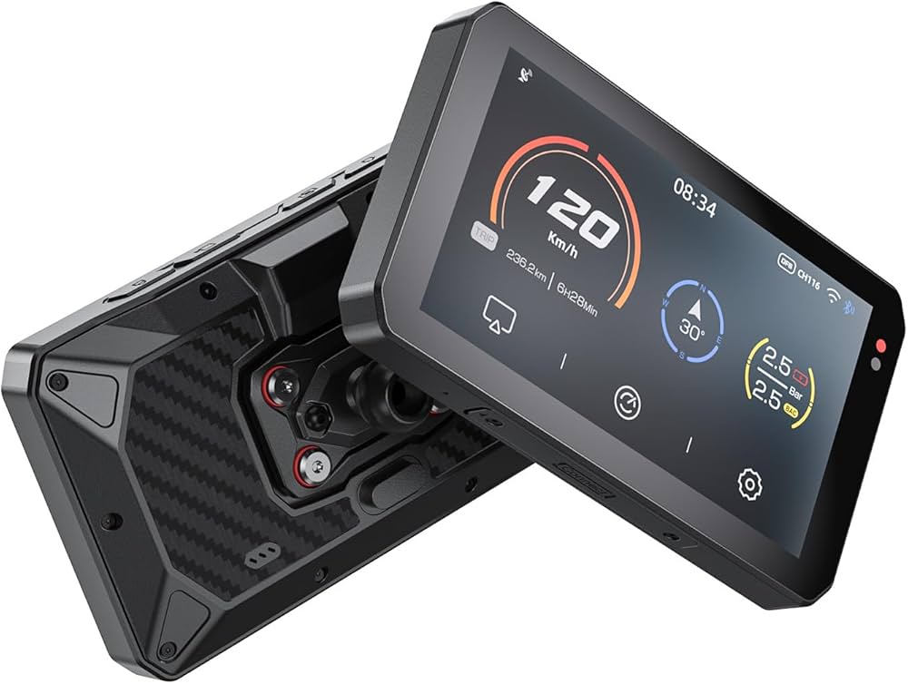CHIGEE AIO-5Play Motorcycle Carplay Android Auto GPS