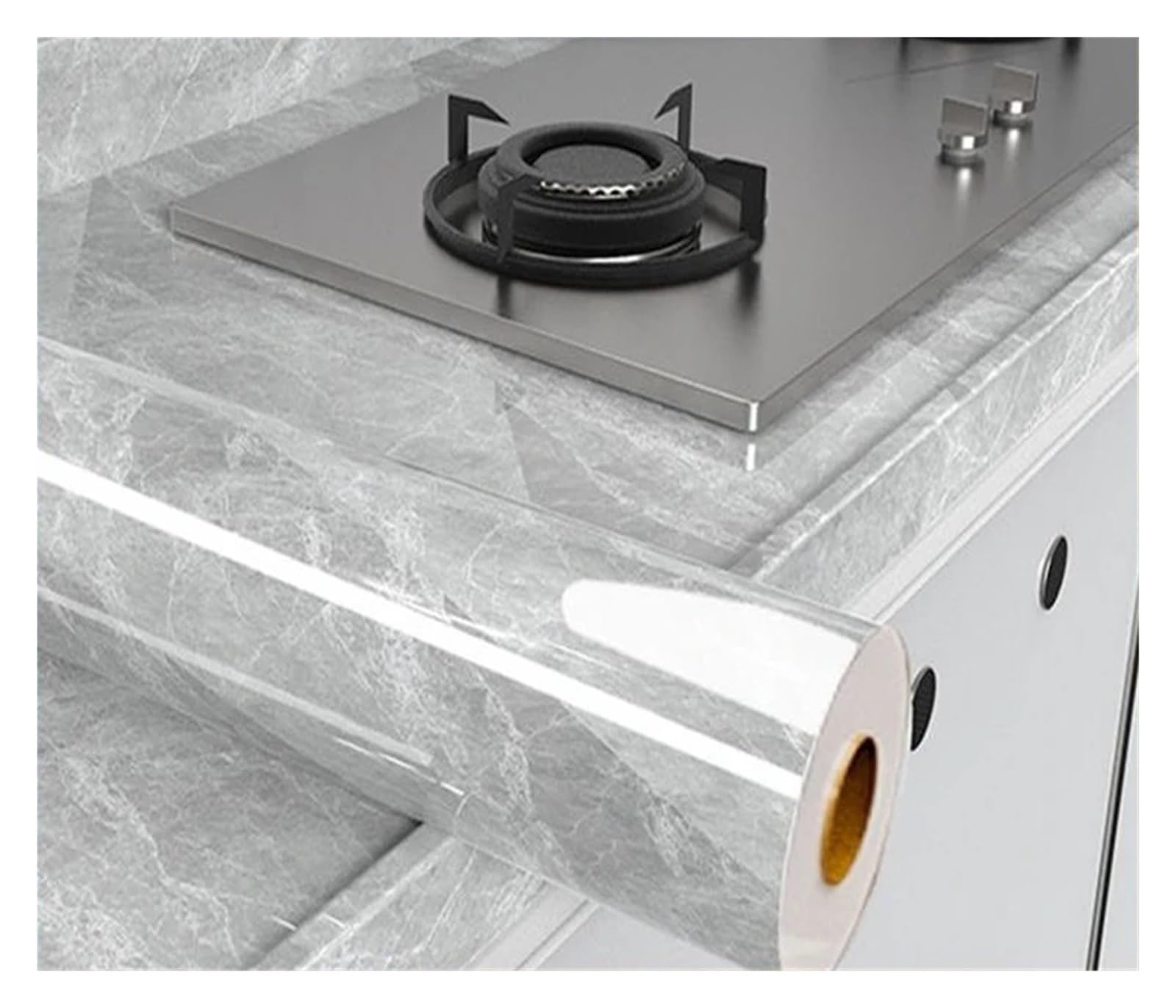 Aywtiun F-27 Oil Proof Waterproof Contact Paper Marble Self Adhesive Wallpaper For Kitchen Wall Stickers Waterproof Oil Proof Peel And Stick For Kitchen Worktop Fridge Splashback(,20M X 60Cm)