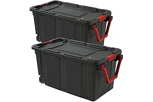 64 Gallon Storage Bins with Lids