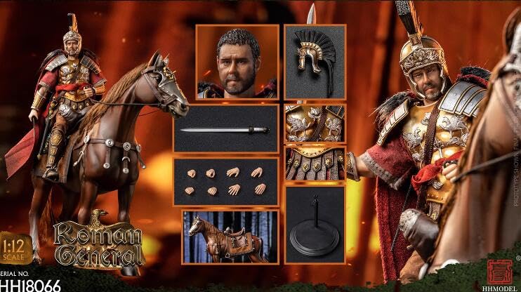 Amazon.co.jp: 「AC」HHMODEL 1/12 ローマ 兵士 可動 アクション